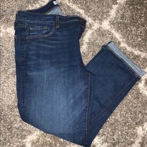 LOFT Crop jean